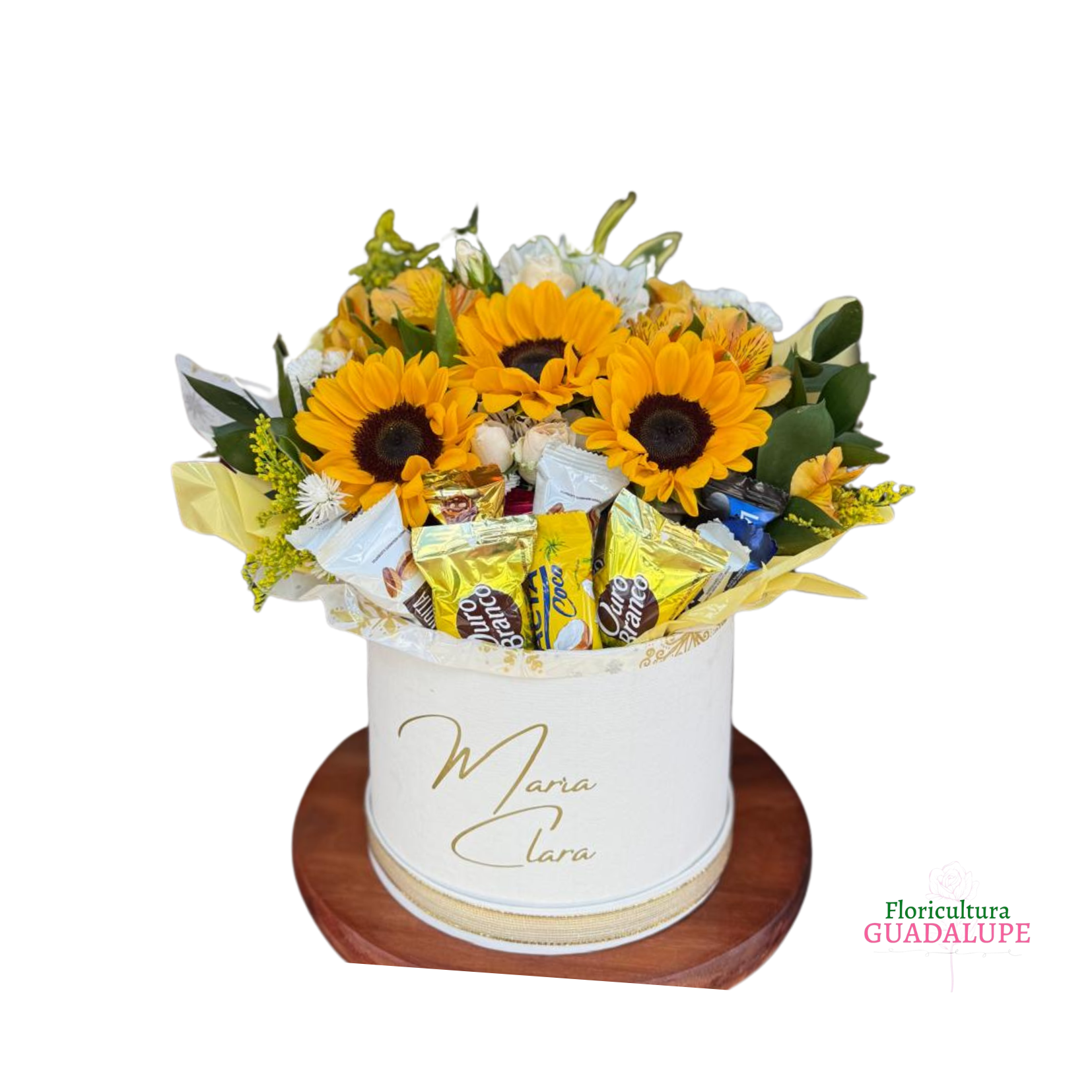 Box Luxo - Sunflower