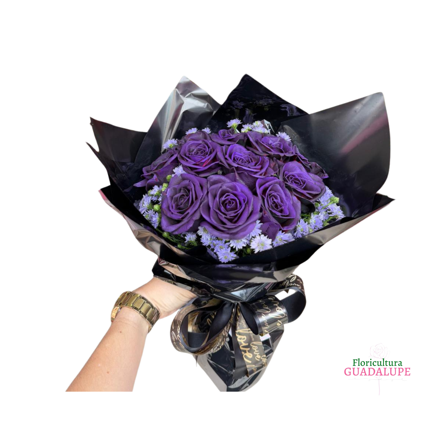 Combo de 10 Rosas - Purple Edition